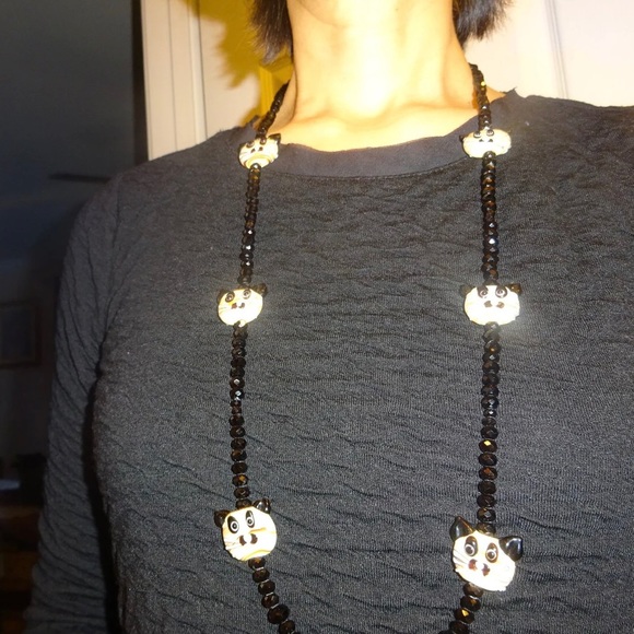 🌺[2/$40.00]🌺 Black Cat Women’s Necklace - Picture 3 of 8
